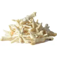 Biezen Landman - Gepofte kippenpoten 600g - Hondensnack - Kauwsnack