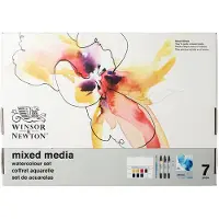 Winsor & Newton 0290181 Mixed Media Set-Aquarel 7-Delig