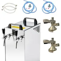 Ich-zapfe Complete set - Biertap - Kontakt 40/K 2-kraans, 50 liter/u - Beertender, Thuistap, Bierkoeler - met 2x NC Adapter