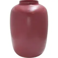 Vase the World Vaas Artic | Medium | matte mauve | Ø25 x H35 cm