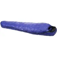 Western Mountaineering - UltraLite - Donzen slaapzak 200 cm, blauw/zwart/purper