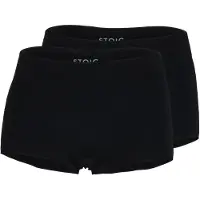 Stoic - Women's AktivdagSt. Hipster 2Pack - Synthetisch ondergoed S/M, zwart