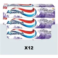 Aquafresh 12x Tandpasta Active White 100 Ml