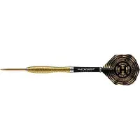 Harrows Refurbished | Harrows V-Wing - Steeltip dartpijl 90% Tungsten 21 g - Goud/Zilver (3 stuks)