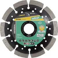 Wolfcraft Diamantdoorslijpschijf | ExpUniv | Ø125mm | 1 stuk - 8311000