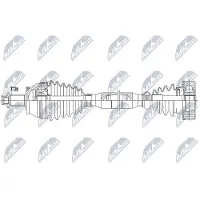 NTY NPW-WW-162 Aandrijfas