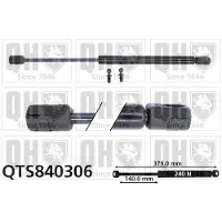 Quinton Hazell QTS840306 Gasveer achterklep