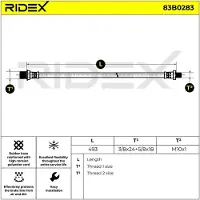 RIDEX 83B0283 Remslang