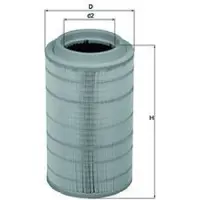 MAHLE ORIGINAL LX 1789 Luchtfilter