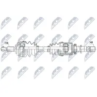 NTY NPW-RE-101 Aandrijfas