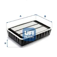 Ufi 30.533.00 Luchtfilter
