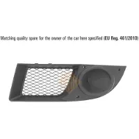 ISAM 0131716 Ventilatiegrille, bumper