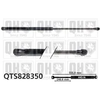 Quinton Hazell QTS828350 Gasveer achterklep