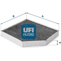 Ufi 54.168.00 Interieurfilter