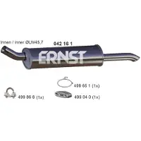 ERNST 042161 Einddemper