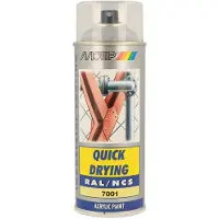 Motip industrial acryllak hoogglans RAL 7001 zilvergrijs - 400 ml