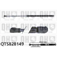 Quinton Hazell QTS828149 Gasveer motorkap