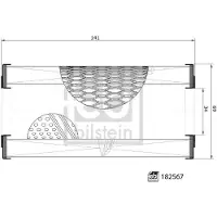 FEBI BILSTEIN 182567 Oliefilter