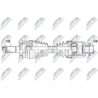 NTY NPW-SU-039 Aandrijfas
