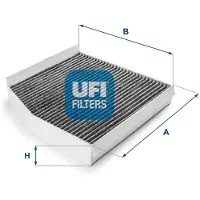 Ufi 54.236.00 Interieurfilter