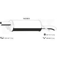 ERNST 143059 Einddemper