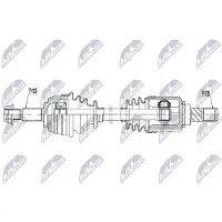NTY NPW-NS-108 Aandrijfas