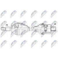 NTY NPW-CH-153 Aandrijfas