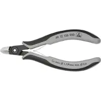 Knipex 79 12 125 ESD ESD Zijkniptang Met facet 125 mm