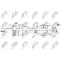 NTY NPW-KA-342 Aandrijfas