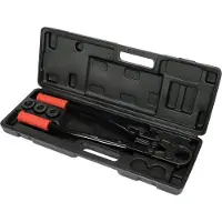 YATO Handperstang U-Profiel – 16/20/25 mm U-Matrijzen – 3 ton Perskracht – Inclusief Koffer