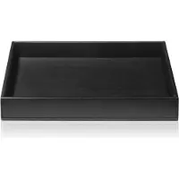 DECOR WALTHER Zeepschaal Brownie TAB Rechthoek Zwart