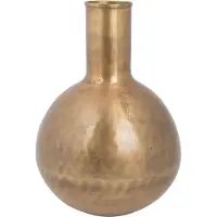 Dutchbone Hari Vaas Breed - Goud
