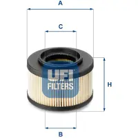 Ufi 26.013.00 Brandstoffilter