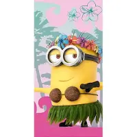 Minions badlaken / strandlaken 70x140 Hula Girl