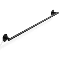 DECOR WALTHER Handdoekstang Basic 85 cm Zelfklevend Black Matt