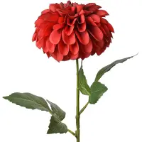 Clayre & Eef Kunstbloem 63 cm Rood Kunststof
