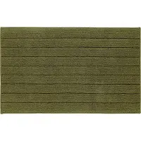 Casilin Badmat Antislip 70x140cm Luca - Waterabsorberende Badkamermat - Wasbaar en Sneldrogend - Voor Douche en Bad - 100% Katoen - Rechthoek - Groen