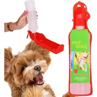 Springos Waterfles - Drinkbak - Reisfles - Rood - 500 ML