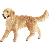 Schleich Golden Retriever 16395 - Hond Speelfiguur - Farm World - 2 x 7,5 x 5 cm