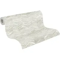 A.S. Création Geo Effect blauw behang | 383094