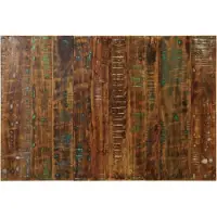 vidaXL Hoofdbord 120 cm massief gerecycled hout meerkleurig