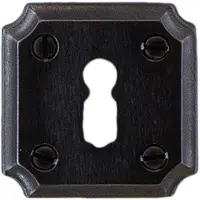 HDD pro Sleutelplaatje Square Retro 50 Mm Gunmetal