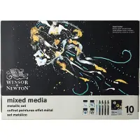 Winsor & Newton Mixed Media Metallic 10-set