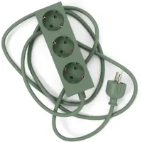 Pedestal Power Bar 2 m - Lampsnoeren & lampverlengstukken Kunststof Mossy Green - 996 102 019
