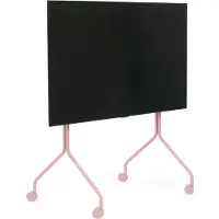 Pedestal Moon Rollin' Tv Stand - TV-meubels en mediabanken Staal Bubble Gum - 010 015 015