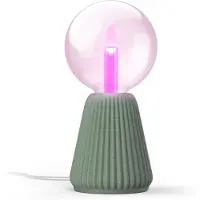Philips Hue Lightguide Bolvormige Lamp (g125) + 3d-geprinte Kegelvormige Lampvoet (saliegroen)