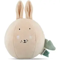 Trixie Geluidsbal Mrs. Rabbit - Speelgoed voor baby - Eerste speelgoed - Kraamcadeau - Roze