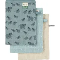 Trixie Tetra washandjes 3-pack mix - Enchanting Elephant