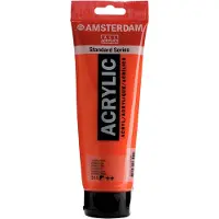 Amsterdam Standard Series Acrylverf Tube 250 ml - Vermiljoen 311