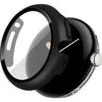 IMoshion Full Cover Hardcase voor de Google Pixel Watch 5 / Watch 4 / Watch 3 / Watch 2 / Watch (41 mm) - Zwart